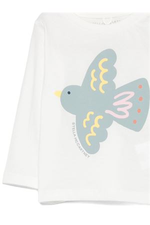 tshirt in cotone bianco STELLA McCARTNEY KIDS | TX8080Z0434101